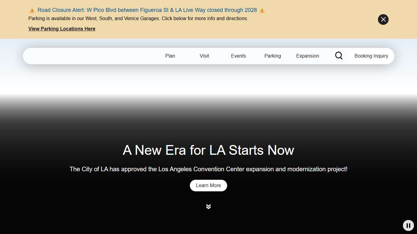 Event & Meeting Space Expo Center Los Angeles Convention Center Los Angeles Convention Center